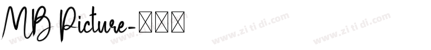 MB Picture字体转换